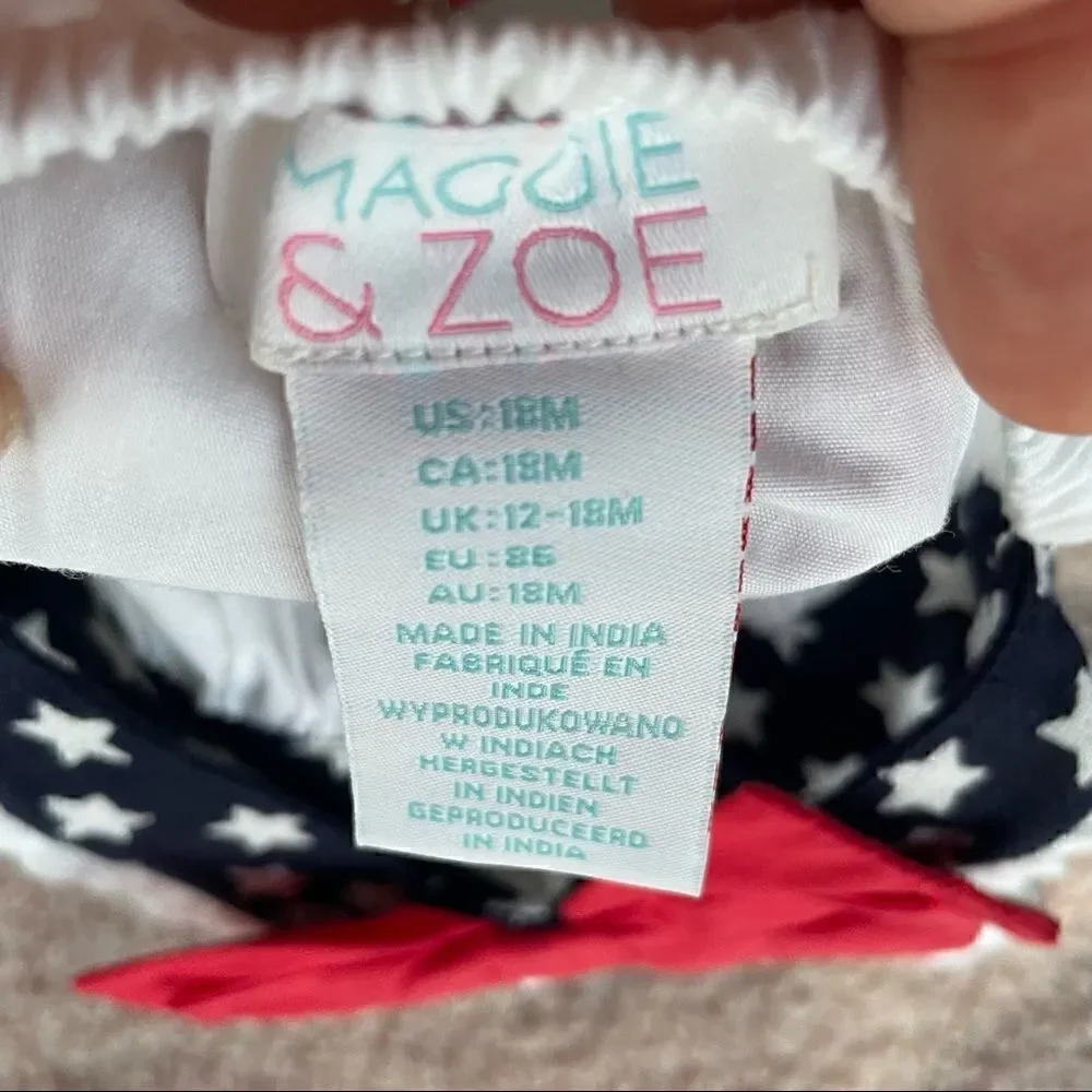 Like new patriotic tank short set 18m